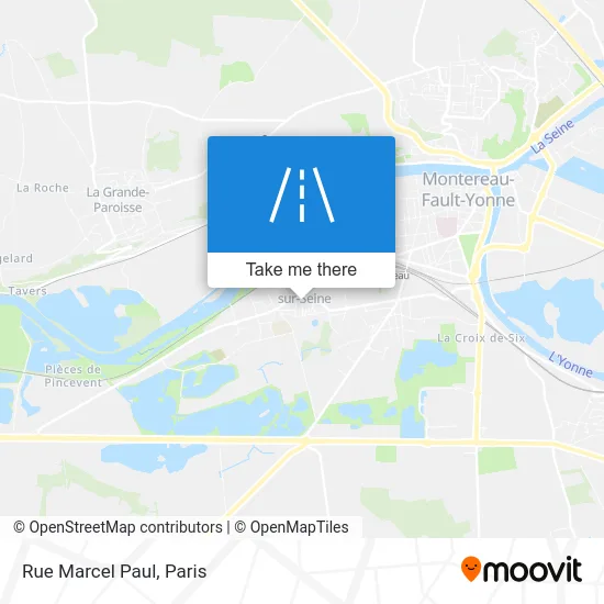 Rue Marcel Paul map
