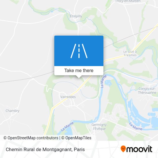 Chemin Rural de Montgagnant map