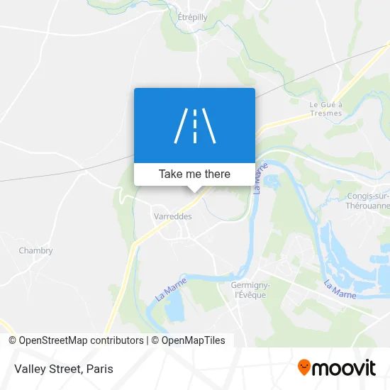 Rue de la Vallée map