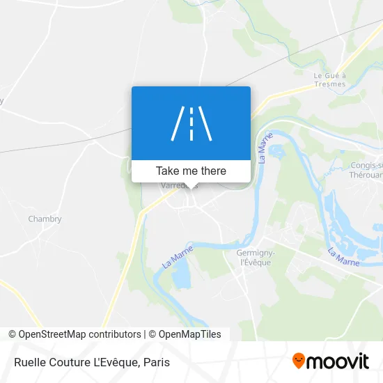 Ruelle Couture L'Evêque map