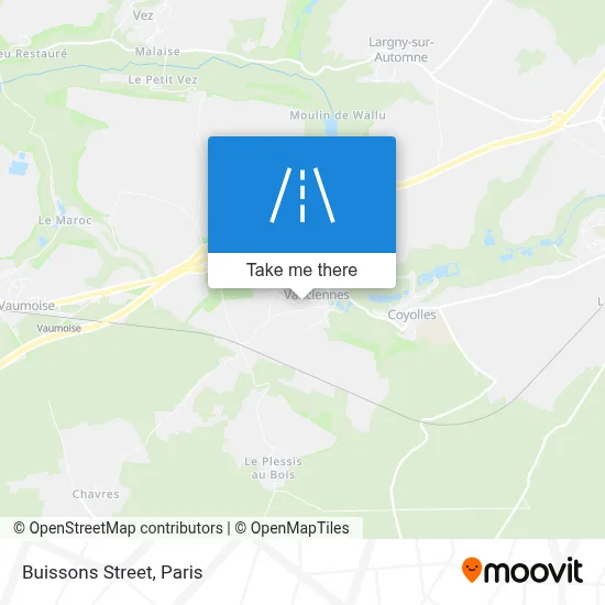 Rue Des Buissons map