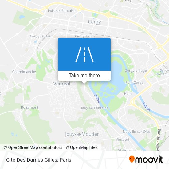 Cité Des Dames Gilles map
