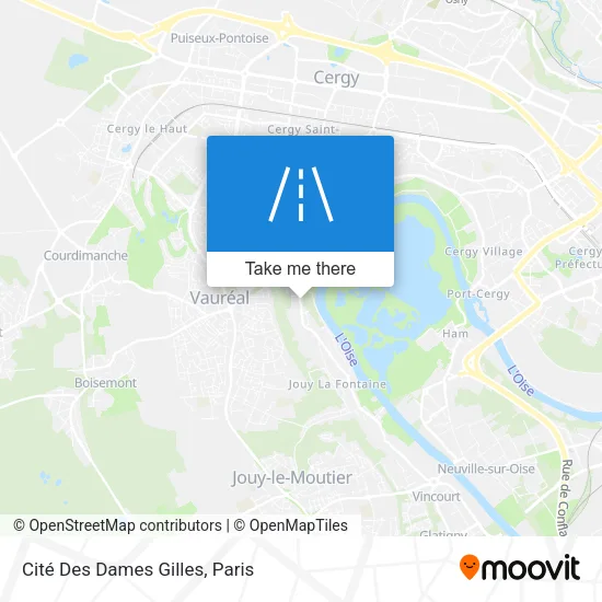 Cité Des Dames Gilles map