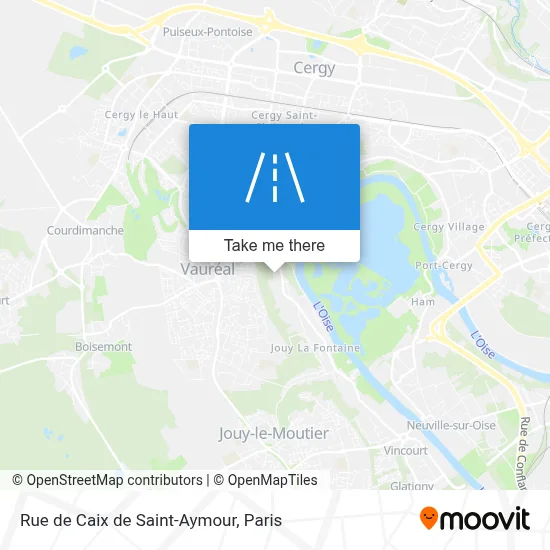 Rue de Caix de Saint-Aymour map