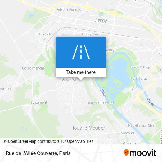 Rue de L'Allée Couverte map