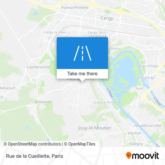 Rue de la Cueillette map