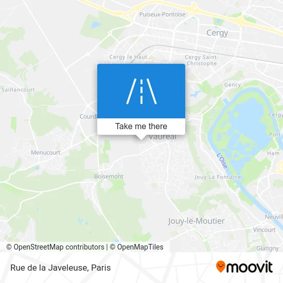 Rue de la Javeleuse map