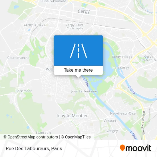 Rue Des Laboureurs map