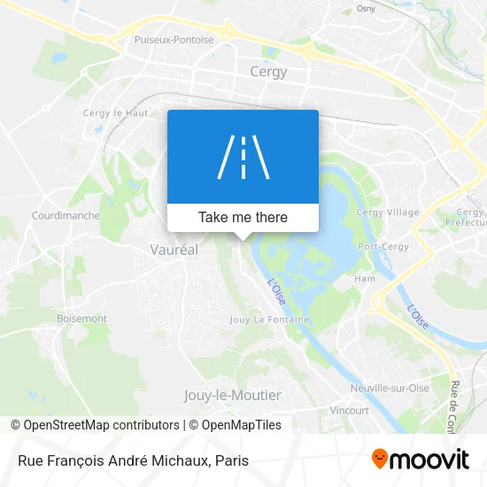 Rue François André Michaux map