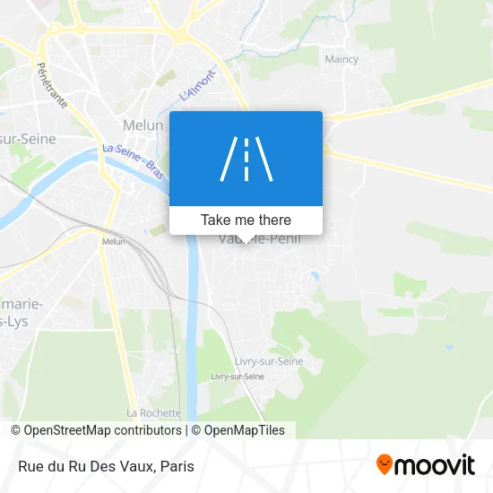 Rue du Ru Des Vaux map