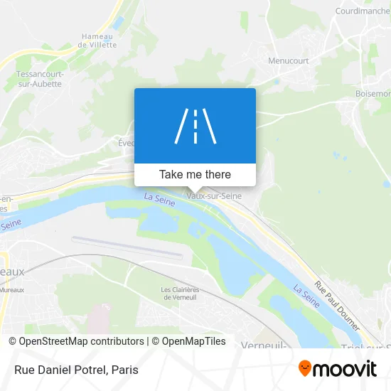 Rue Daniel Potrel map