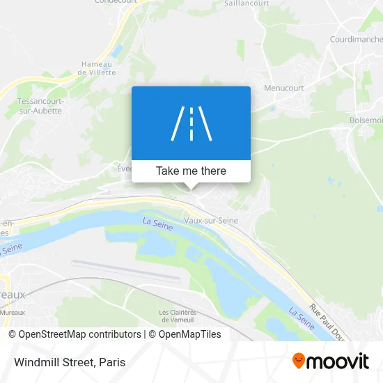 Rue du Moulin À Vent map