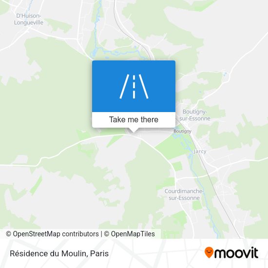 Résidence du Moulin map