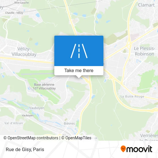 Rue de Gisy map