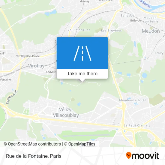 Rue de la Fontaine map