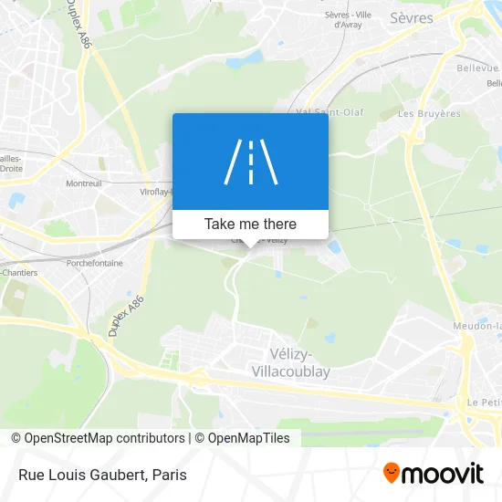 Rue Louis Gaubert map