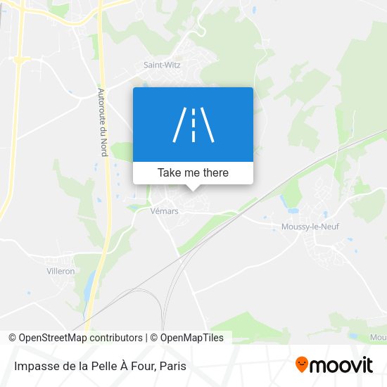 Impasse de la Pelle À Four map