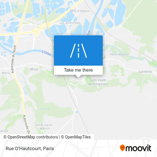 Rue D'Hautcourt map