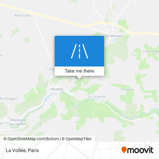 La Vollée map