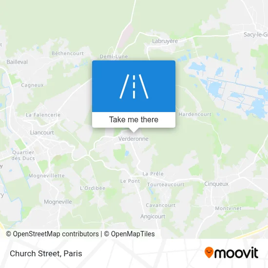 Rue De L'Église map