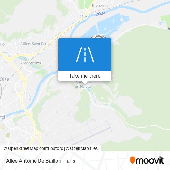 Allée Antoine De Baillon map