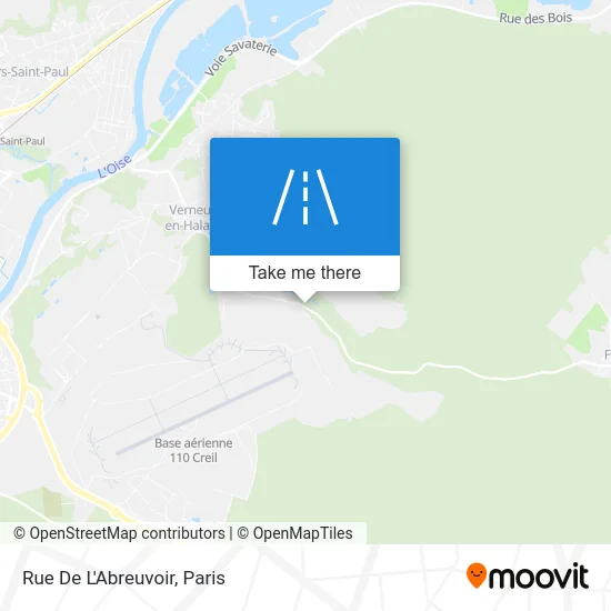 Rue De L'Abreuvoir map