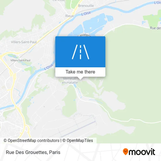 Rue Des Grouettes map
