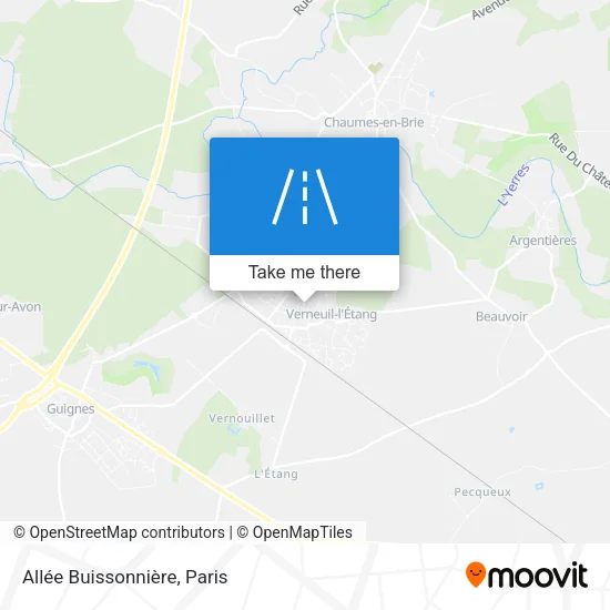 Allée Buissonnière map