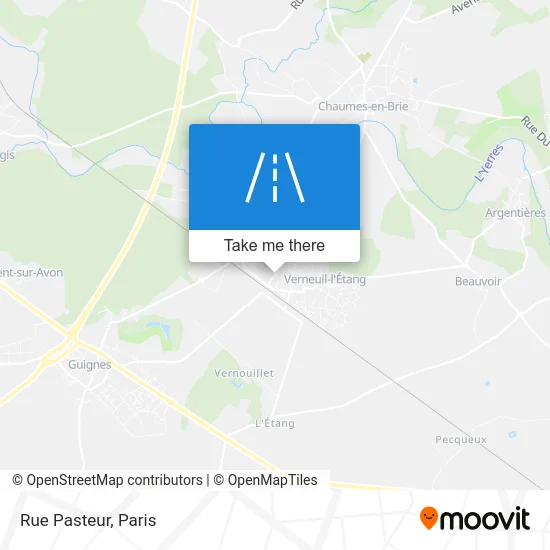 Rue Pasteur map