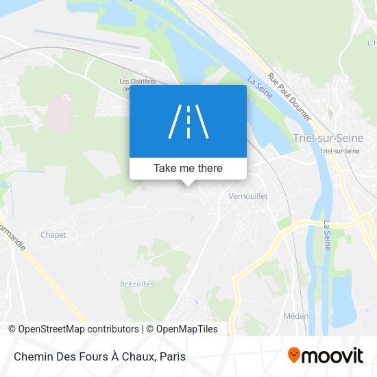 Chemin Des Fours À Chaux map