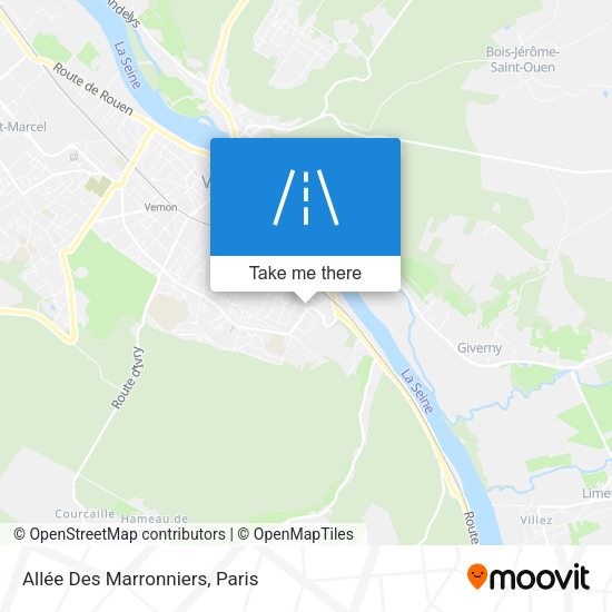 Allée Des Marronniers map