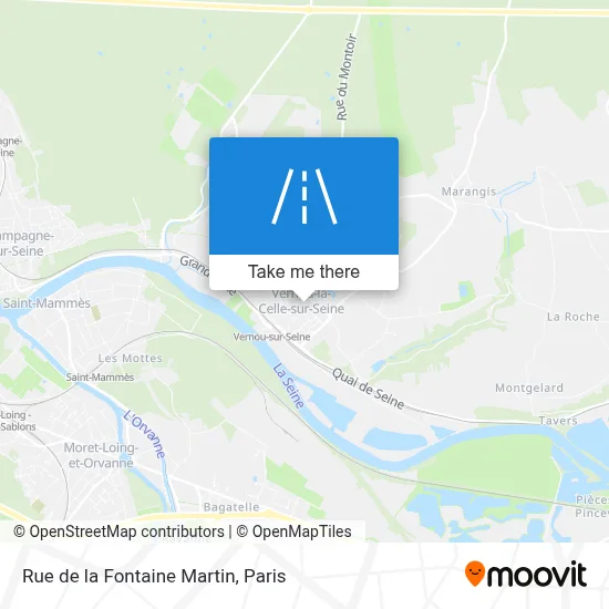 Rue de la Fontaine Martin map