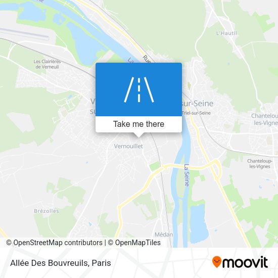 Allée Des Bouvreuils map