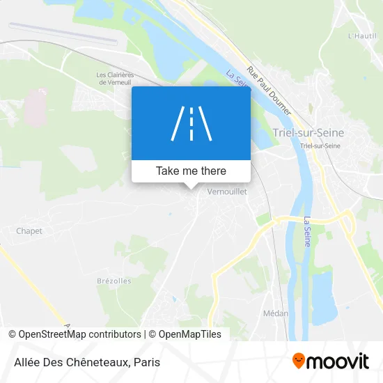Allée Des Chêneteaux map