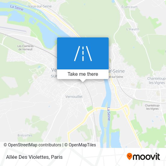 Allée Des Violettes map