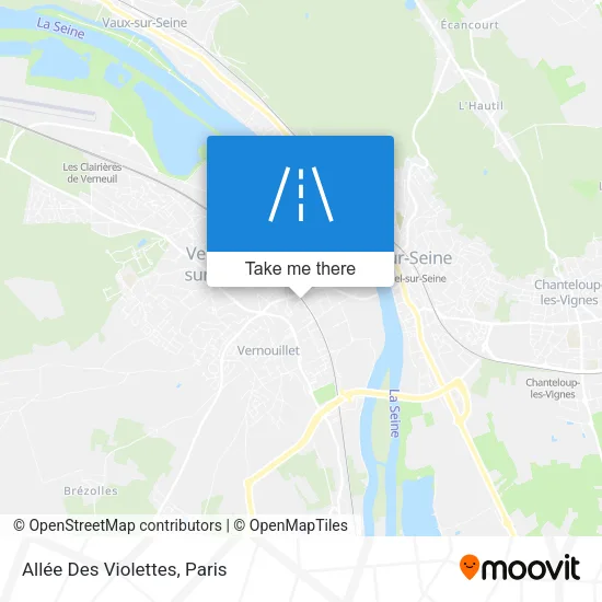 Mapa Allée Des Violettes
