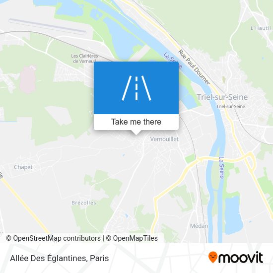 Allée Des Églantines map