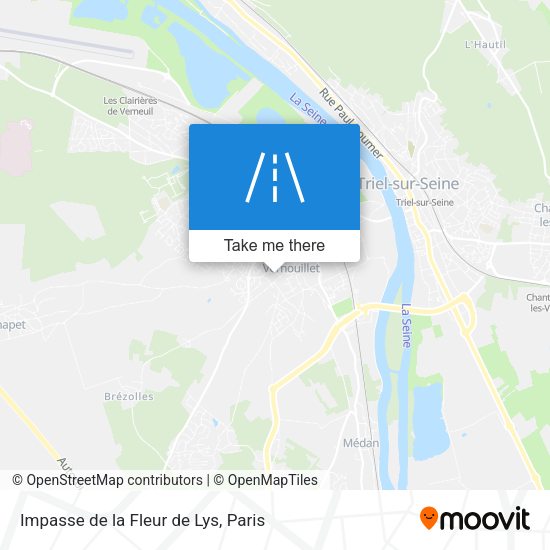 Impasse de la Fleur de Lys map