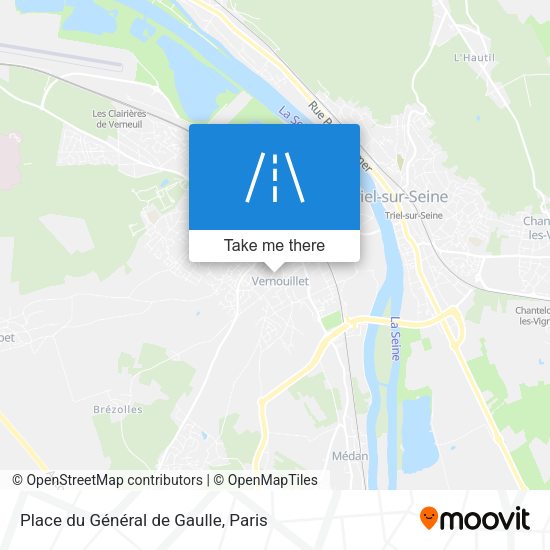 Place du Général de Gaulle map