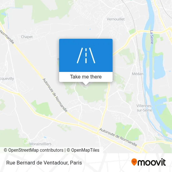 Rue Bernard de Ventadour map