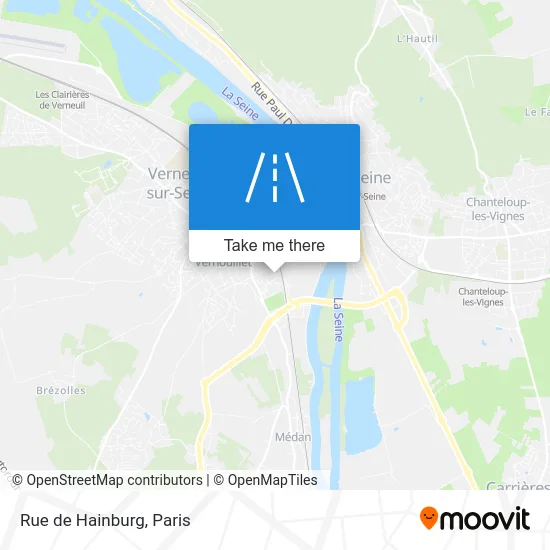 Rue de Hainburg map