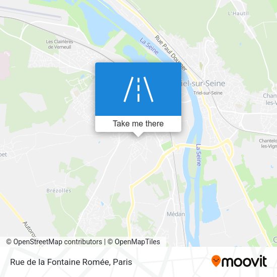 Rue de la Fontaine Romée map