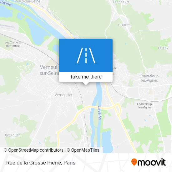 Rue de la Grosse Pierre map