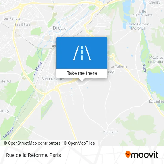 Rue de la Réforme map