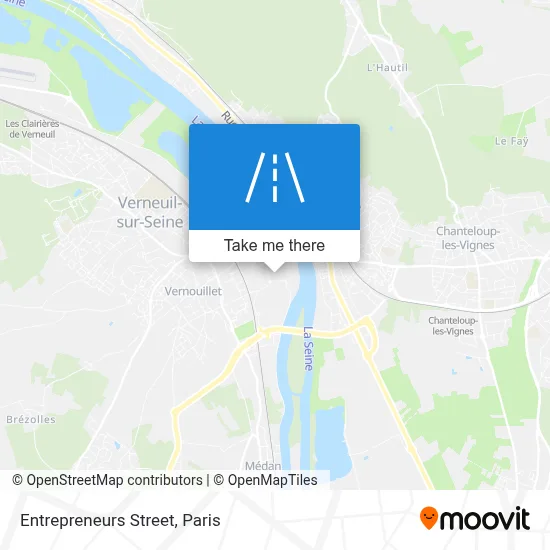 Rue Des Entrepreneurs map