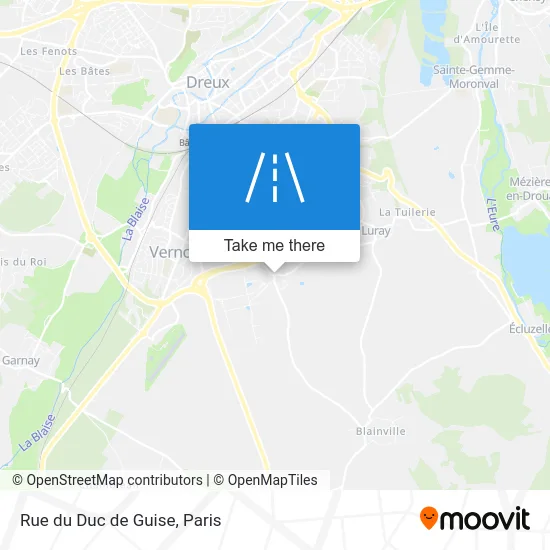 Rue du Duc de Guise map