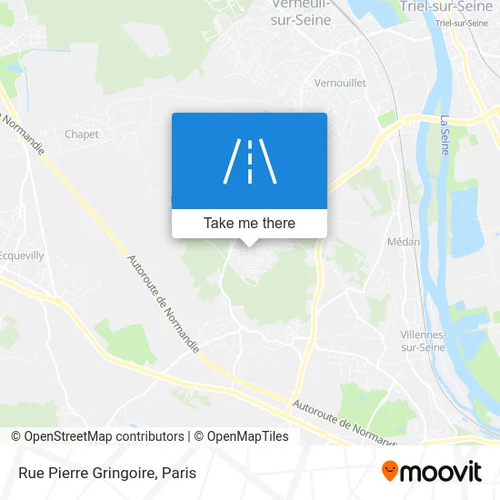 Rue Pierre Gringoire map