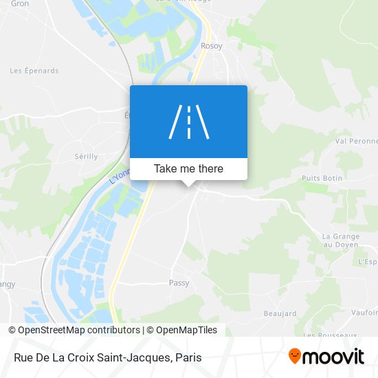 Rue De La Croix Saint-Jacques map