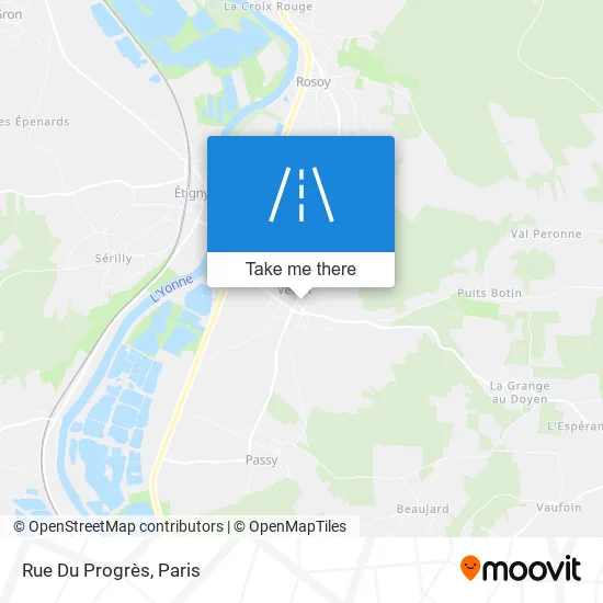 Rue Du Progrès map