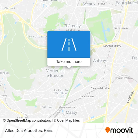 Allée Des Alouettes map